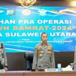 Jelang Operasi Patuh Samrat 2024, Polda Sulut Gelar Latpraops