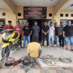 Polres Bangka Amankan Residivis Pencurian Kabel Listrik di Pemali