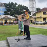 Polres Belitung Gelar Apel Kesiapan Pengamanan Malam Tahun Baru 2025