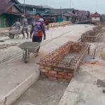 Proyek TA.2024 Bidang Cipta Karya Rp. 3.295.500.000,- CV. Semut Raya Bangun Water Front City Sungai Arut Pangkalan Bun Diduga Terlambat Dalam Pelaksanaannya