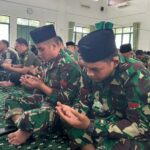 Korem 045/Gaya Gelar Doa Bersama Dalam Rangka HUT Ke-79 Kodam II/Sriwijaya