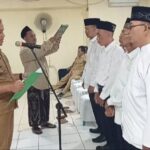 Kepala Desa Cibeber ll SUARJO, S.IP Melantik Ketua RW Dan Ketua RT Masa Bakti 2025-2030