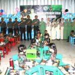 Program Kodam II/Sriwijaya : Dapur Masuk Sekolah TK Kartika ll-36 Kodim 0413/Bka