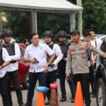 Personel Gabungan Satreskrim Dan Satnarkoba Polres Muba Mengelar Simulasi Taktik Penggerebekan