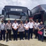 KADISHUB KABUPATEN BEKASI R.YANA SUYATNA DAN JAJARANYA TERJUN LANGSUNG KELAPANGAN UNTUK MEMASTIKAN KENDARAAN LAYAK JALAN APA TIDAK, LAKUKAN RAM CHECK JELANG IDUL FITRI