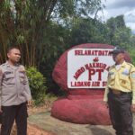 Sat Binmas Polres Belitung Melaksanakan Pembinaan dan Pengawasan Satpam di PT Agro Makmur Abadi