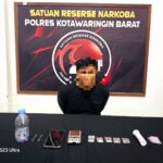 Buruh Pengedar Narkotika Diamankan Polres Kotawaringin Barat