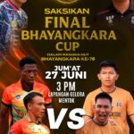 LAGA FINAL BHAYANGKARA CUP POLRES BANGKA BARAT: BHAYANGKARA FC TANTANG TIMDES AIR MENDUYUNG