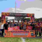 Kapolres Bangka Barat Serahkan Langsung Trofi Kemenangan,Air Menduyung FC Juara Bhayangkara Cup 2025