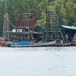 Nelayan Gusung Geram, 14 Ponton Tambang Ilegal Diusir dari Alur Sungai Sungailiat