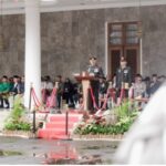 Hujan Gerimis Tak Surutkan Semangat, Upacara HUT Bhayangkara ke-79 di Ciamis Berlangsung Khidmat