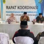 Rapat Koordinasi Pemerintahan Desa Hambalang Kecamatan Citeureup Kabupaten Bogor