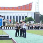 Pimpin Apel Gelar Pasukan Operasi Kepolisian Mandiri Kewilayahan Patuh Menumbing 2025