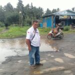 Miris, Ruas Jalan Tatelu – Talawaan, Kabupaten Minahasa Utara “Rusak Parah, Terdapat Kubangan Air Seperti Kolam” !!!