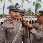 Kapolres Tanjab Barat Pimpin Apel Gelar Pasukan Operasi Patuh Siginjai 2025