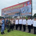 Kapolres Belitung Pimpin Apel Gelar Pasukan Ops Patuh Menumbing 2025