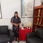 Kepala SD Negeri 3 Airmadidi Meike M, Enga S ,Th. MTh, Puji syukur Masa Pengenalan Lingkungan sekolah Berjalan Lancar Dan Sukses !!!
