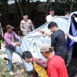 Polda Bangka Belitung Tebar Ratusan Kg Ikan Patin di Kolam Taman Bhaypark