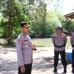 Polres Belitung tertibkan aktivitas penambangan timah ilegal di kawasan HKM Tanjung Sabang