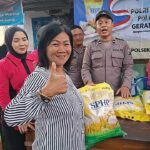 Polresta Banyuwangi dan Bulog Gelar Gerakan Pangan Murah, Salurkan Dua Ton Beras