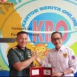 Dandim 0432 Bangka Selatan, Letkol Arh Sebmy Setiawan, Kunjungan silaturahmi ke Kantor Berita Online Bangka Belitung (KBO Babel)