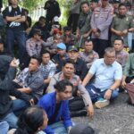 Polisi Kawal Unjuk Rasa di DPRD Sulut, Aksi Berjalan dengan Aman dan Tertib