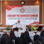 PGRI Gelar Workshop, Bupati Dian : Pentingnya Literasi, Numerasi, dan Karakter Bagi Peserta Didik