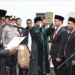 Pelantikan Pejabat Pimpinan Tinggi Pratama, Pejabat Administrator dan Pejabat Pengawas, Serta Pejabat Fungsional Lingkungan Pemerintahan Kota Banjar Tahun 2025