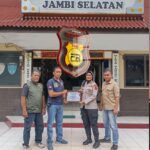 DPW FRIC Jambi Berikan Penghargaan Kepada Polsek Jambi Selatan, Apresisasi Tangkap Pelaku Pencurian dan Pembunuhan Di Talang Bakung*