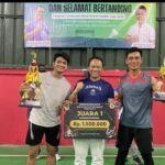 Turnamen Badminton Kades Cup 2025 Sukses Digelar: Dusun 01 Raih Juara 1 dan 2, Dusun 02 Juara 3 dan 4