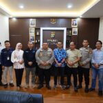 Kapolres Belitung Terima Audensi dan Silahturahmi dari KPU Kabupaten Belitung