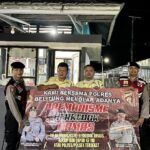 Patroli Dialogis Malam Sat Samapta Polres Belitung