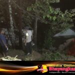 Polisi Datangi TKP Bencana Tanah Longsor di Wilayah Kadupugur