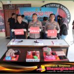 Konferensi Pers Polres Bangka Barat: Satresnarkoba Ungkap Pasutri Simpan 51 Gram Sabu, Salah Satunya Honorer Pemkab